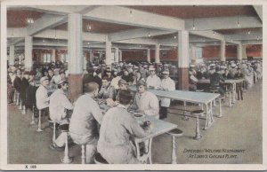 Postcard Employees' Welfare Restaurant Libby's Chicago Plant IL