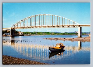 Japan Amakusa No. 2 Bridge  truss bridge Mitsukoshi Oyanojima and Nagaura Island