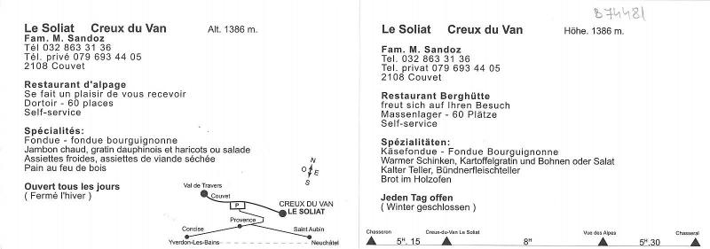 B74481 Le Soliat creux du van cow vaches  switzerland