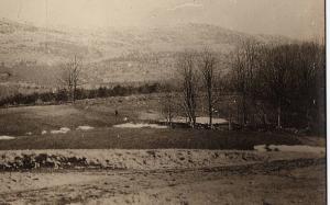 1907-1915 RPPC Crawfordsville Indiana IN Landscape View RARE Real Photo Postcard