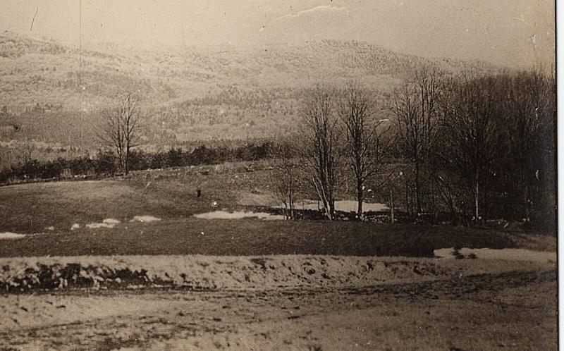 1907-1915 RPPC Crawfordsville Indiana IN Landscape View RARE Real Photo Postcard