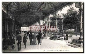 Old Postcard Vittel Galleries