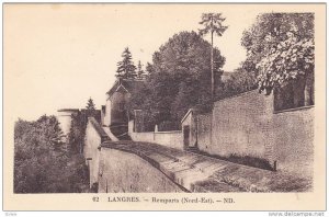 Remparts (Nord-Est), Langres (Haute Marne), France, 1900-1910s
