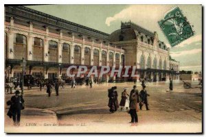 Postcard Old Lyon Station Brotteaux