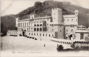 Monaco La Palais du Prince Unused Postcard E78