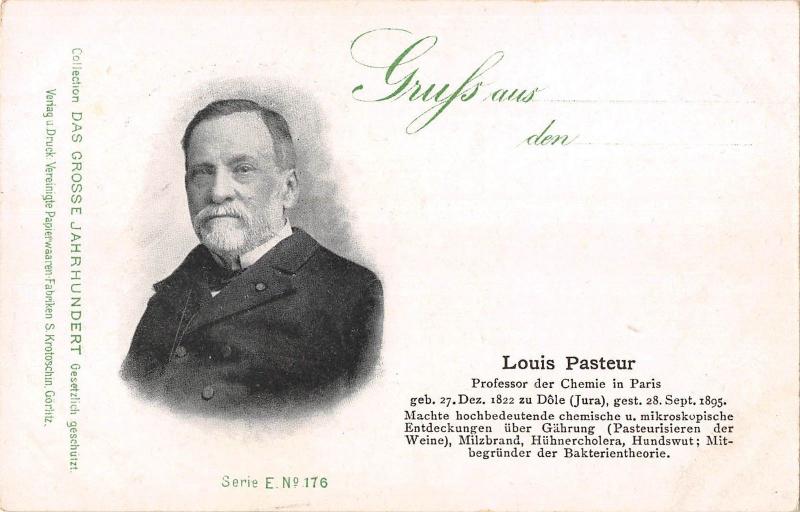 B99681 louis pasteur microbiologist chemist    famous people france