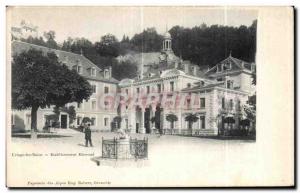 Old Postcard Uriage les Bains Etablissement Thermal