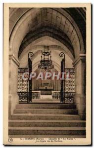 Dormans - Chapel of Reconnaisance of the Marne - The Crypt Old Postcard