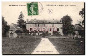 Old Postcard Pre en Pail Chateau of Chauviniere