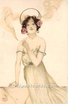 Artist Raphael Kirchner Postal Used Unknown 