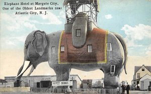 Elephant Hotel at Margate City in Atlantic City, New Jersey