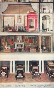 Raphael Tuck The Queen's Dolls' House Queen's Car Garage Rooms Above Postcard