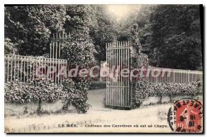 Old Postcard Le Mee Chateau Des Carrieres O N East Chapu