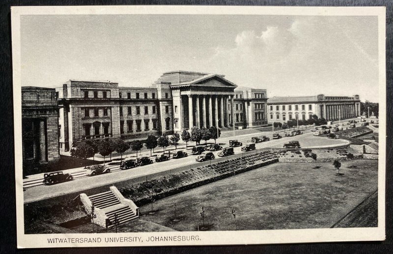 Mint Real Picture Postcard South Africa Witwatersrand University Johannesburg