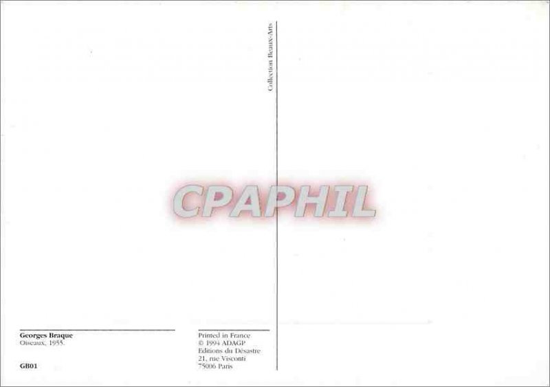 Modern Postcard Georges Braque