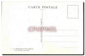 Old Postcard Basilica De Lisieux Vue Generale Project