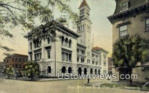 Post Office & US Court House - Savannah, Georgia GA