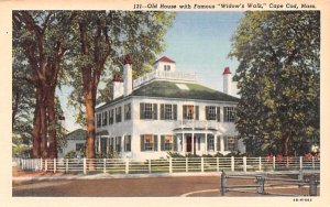 Old House with Famous Cape Cod, Massachusetts