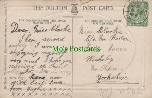 Genealogy Postcard - Clarke / Barton - Winksley, Nr Ripon, Yorkshire RF6783