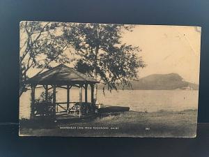 Postcard  Moosehead Lake from Rockwood, ME       W2