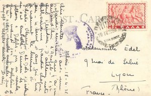 Greece Athens temple 1938 photo postcard