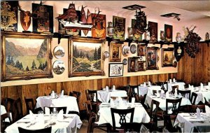 Washington, D.C.  OLD EUROPE RESTAURANT & RATHSKELLER~Interior ca1960's Postcard