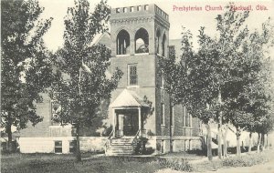 Postcard Oklahoma Blackwell Presbyterian Church SL & Co 23-9253