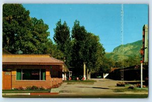 c1960 Fillmore Utah UT Vintage Postcard El-Ana Motel Highway Building Exterior