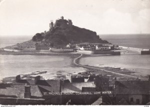 RP; CORNWALL, England, 1930s; St. Michael's Mount, Low Water