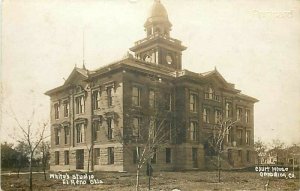 OK, El Reno, Oklahoma, Court House, White's Studio, RPPC