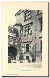 Old Postcard Toulouse Court of & # 39hotel Lasbordes or Old Grapes