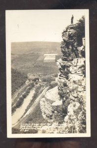 RPPC CUMBERLAND PENSYLVANIA US HIGHWAY 40 VINTAGE REAL PHOTO POSTCARD