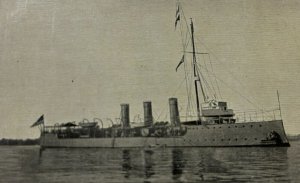 HMS Foresight Cruiser Royal Navy RPPC Postcard