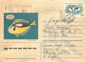 Russia Russia Entier Postal Stationery Fish