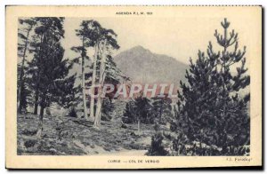 Old Postcard Corsica Col De Vergio