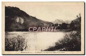 Old Postcard Sisteron Durance Bridge and Viaduct On the Buech