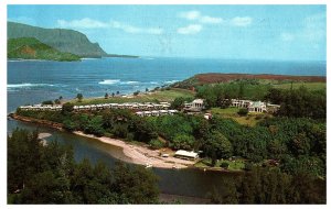 Aerial View Hanalei Plantation Kauai Hawaii Postcard