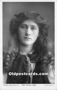 Miss Phyllis Dare Theater Actor / Actress 1906 