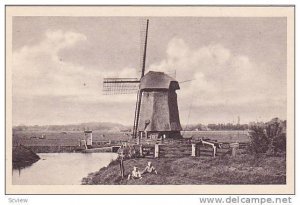 Windmill : Hollandse Molenserie , Netherlands, 20-40s #7