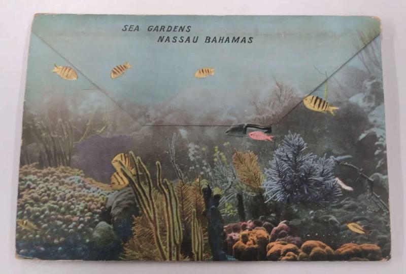 Nassau Bahamas Hotels Street Scenes Etc Vintage Postcard Folder J74219