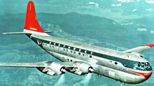 1950's Northwest Airlines Advertising Postcard F98