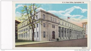 U. S. Post Office, Springfield, Illinois, 30-40s