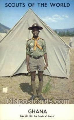 Ghana Boy Scouts of America, Scouting Copyright 1968 Unused 