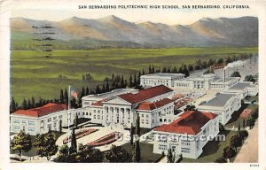 Sen Bernardino Polytechnic High School - San Bernardino, California CA  