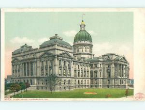 Unused Pre-1907 STATE HOUSE Indianapolis Indiana IN t3262