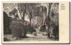 Old Postcard Bad Nassau Burghof Mit Turm