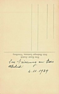 LUSTENAU VORARLBERG AUSTRIA~FAMILY GROUP~1929 PHOTO POSTCARD  