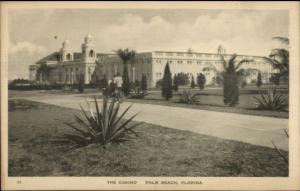 Palm Beach FL Casino c1915 Postcard