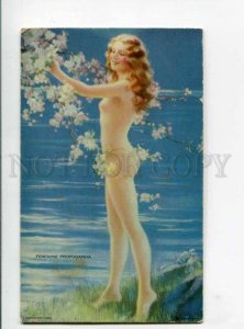 299366 Feminine Propoganda MUTOSCOPE Nude Girl Vintage card