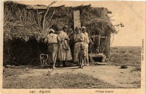 CPA AK Algerie Village Kabyle Algerie (735706)